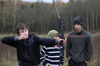 Андрей стреляет